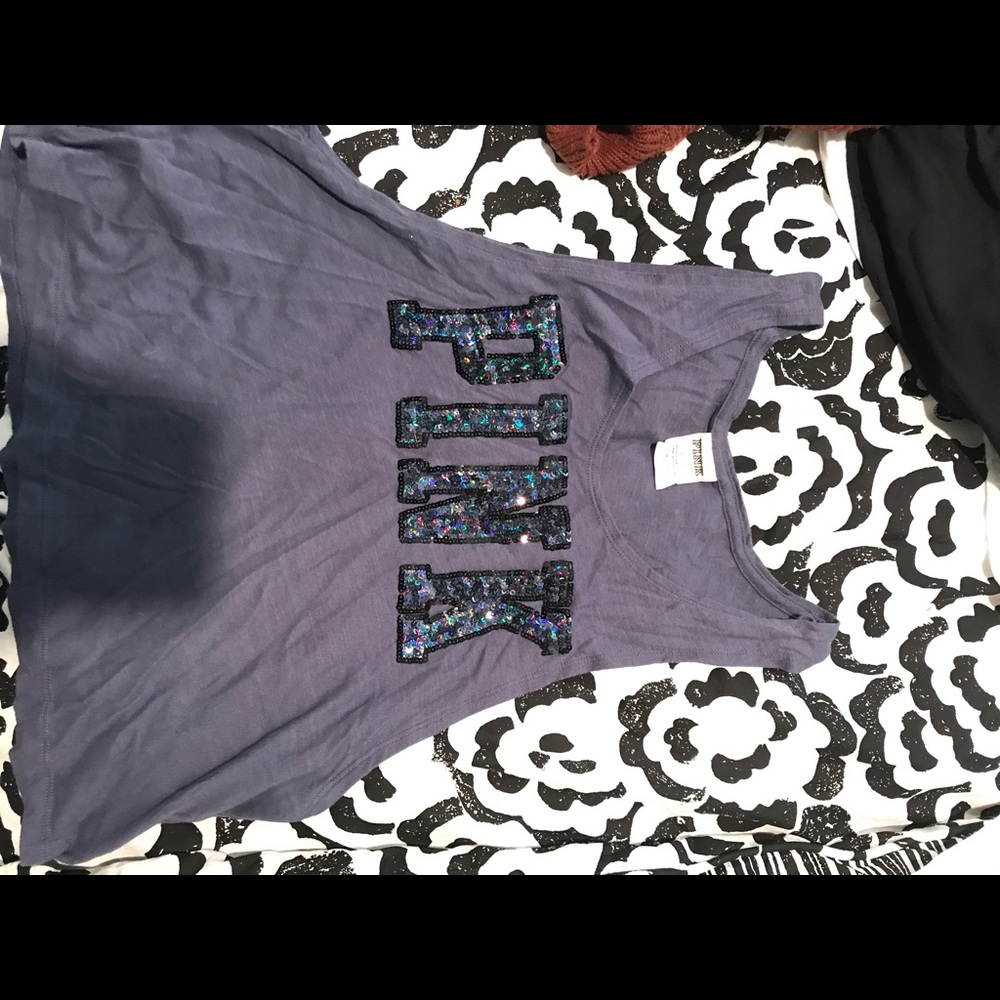 Navy VS tank top